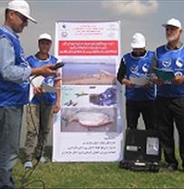 Holding the harvest celebration for the project of the Caspian Sea Ecology Research Center to increase production per unit area of warmwater fish