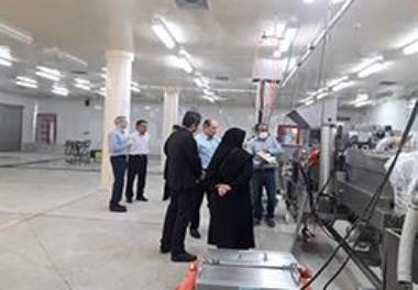 Guilan Science and Technology Park managers visited aquatic products processing research department