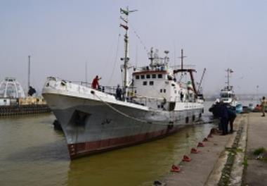 The research patrol of Gilan ship in cooperation with Iranian National Institute for Oceanography and Atmospheric Science
