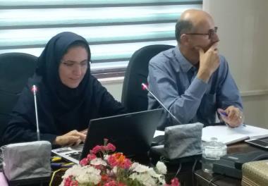 Holding workshop on the registration of final report on the Sampat website